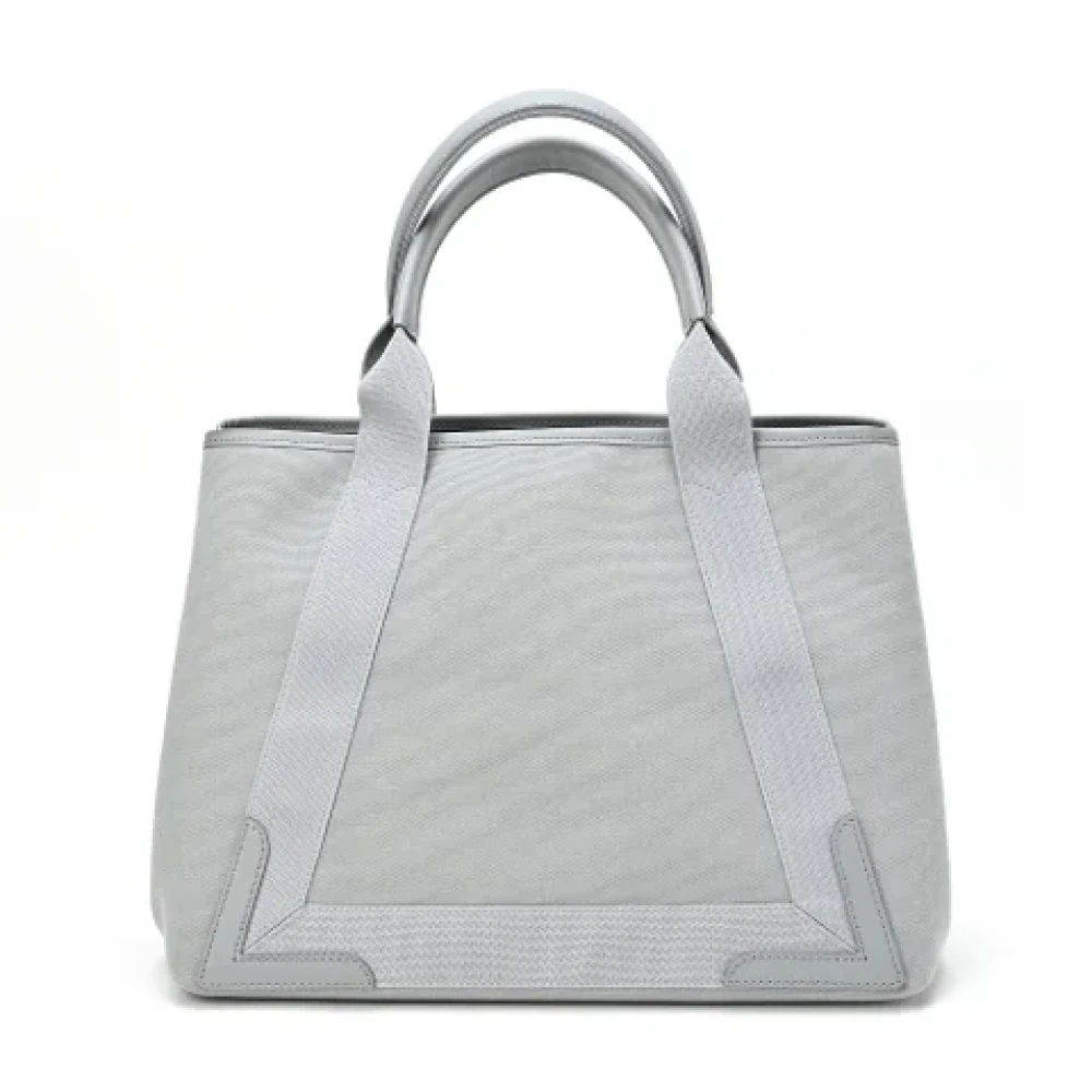Balenciaga Vintage Pre-owned Canvas handbags Gray Dames
