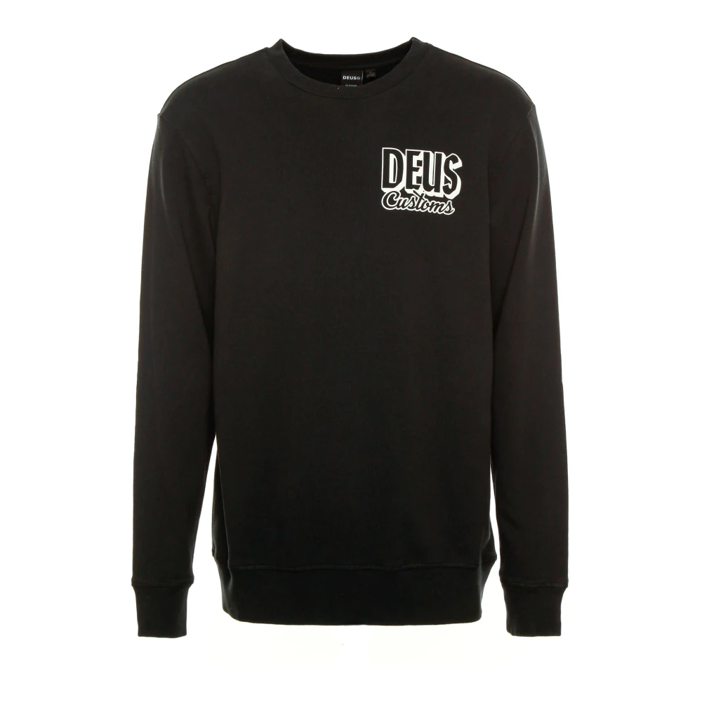 Deus Ex Machina Sweatshirt met Print Black Heren