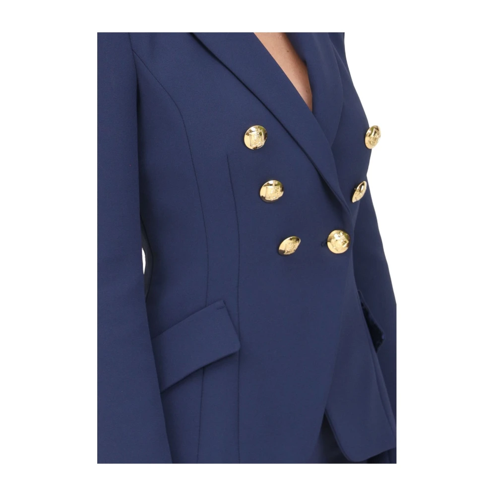 Elisabetta Franchi Stijlvolle Damesjas Blue Dames