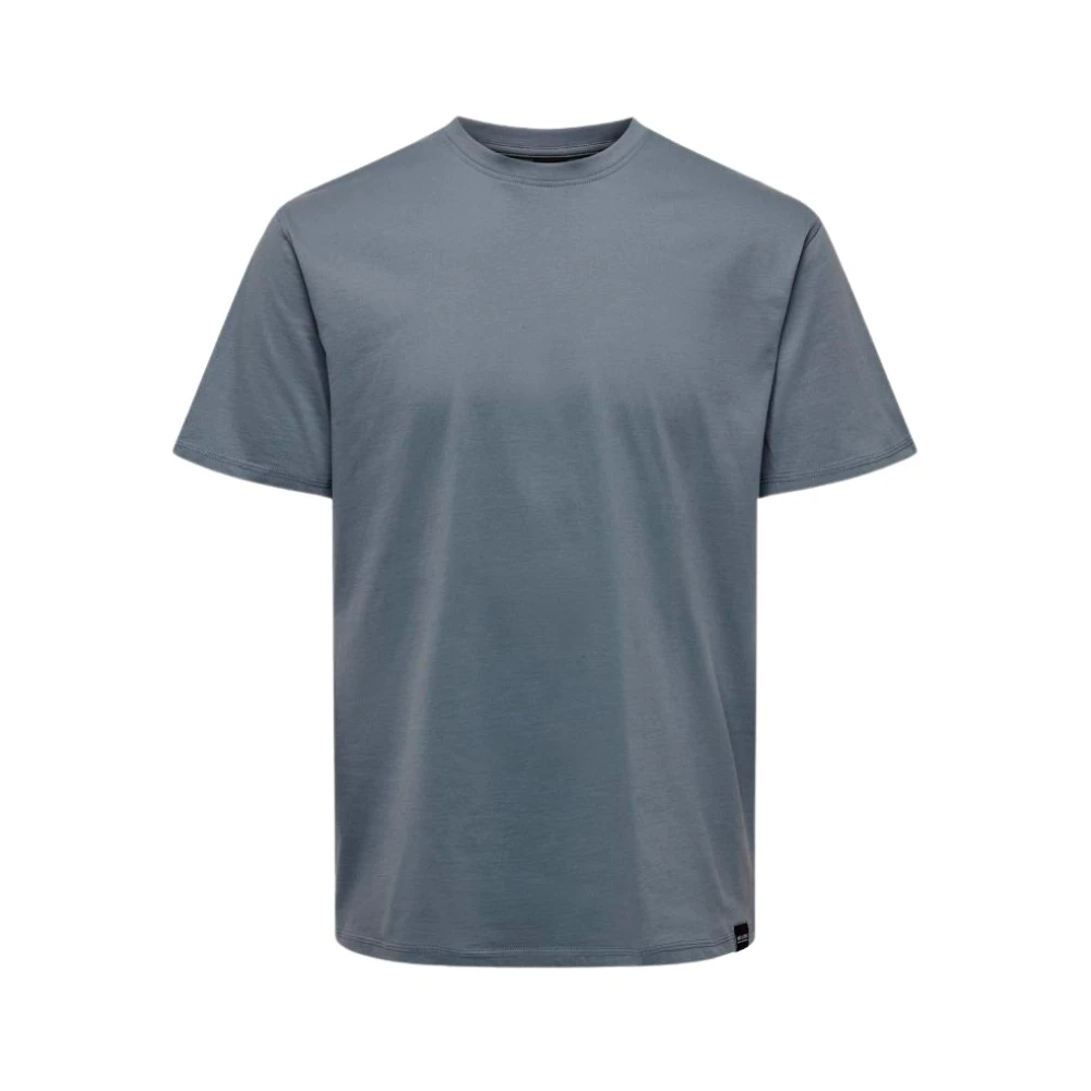 Only & Sons Klassiek Flint T-Shirt Moderne Stijl Blue Heren