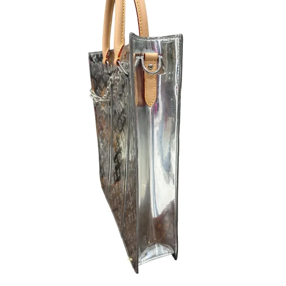 Louis Vuitton Vintage Pre-owned Fabric handbags Gray Dames