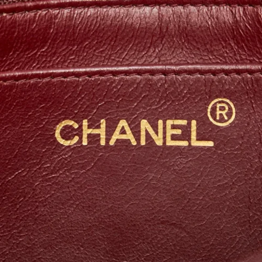 Chanel Vintage Pre-owned Leather shoulder-bags Black Dames