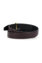 ceinture-en-cuir-bordeaux-avec-boucle-argentee