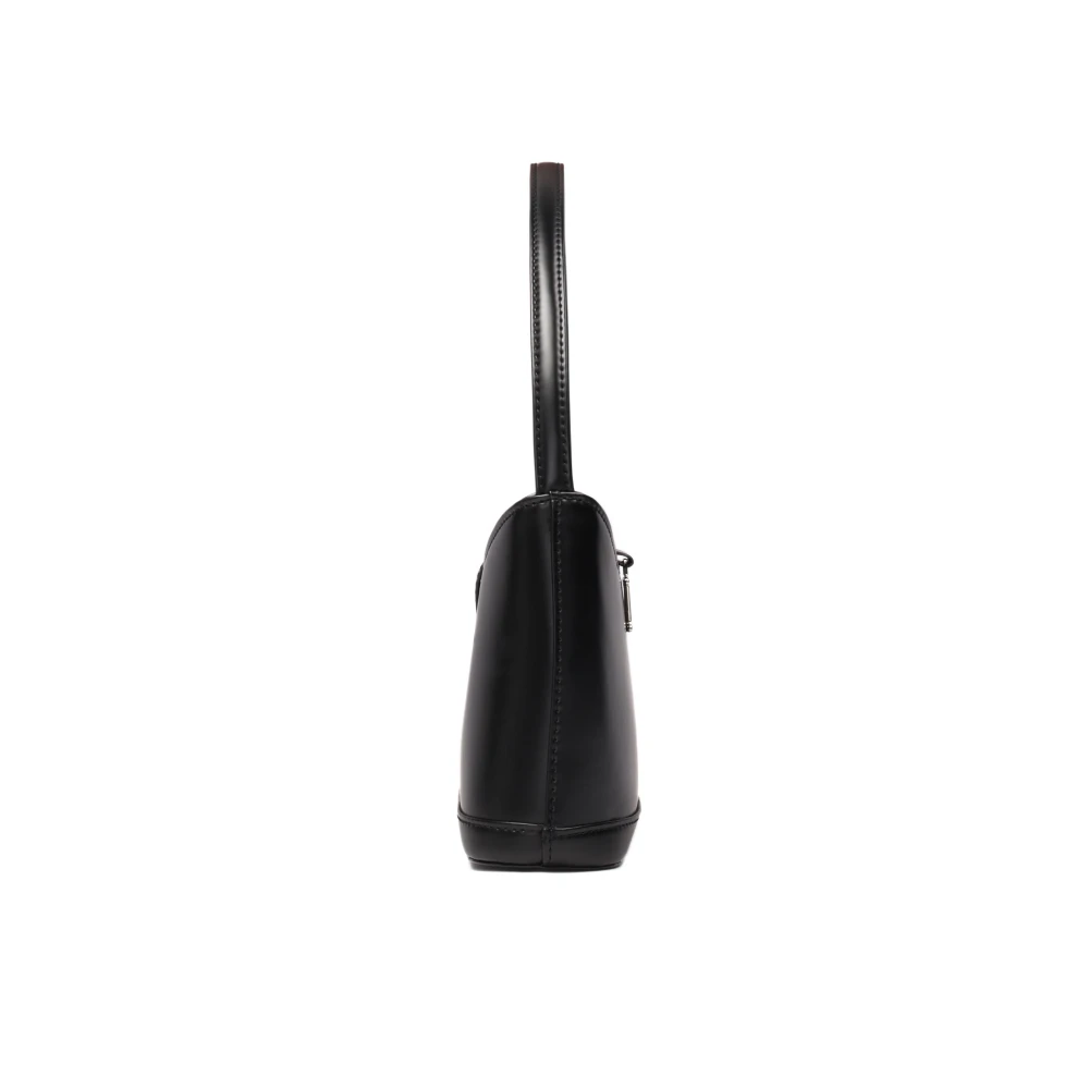 Kazar Studio Zwarte handtas met korte schouderband Black Dames