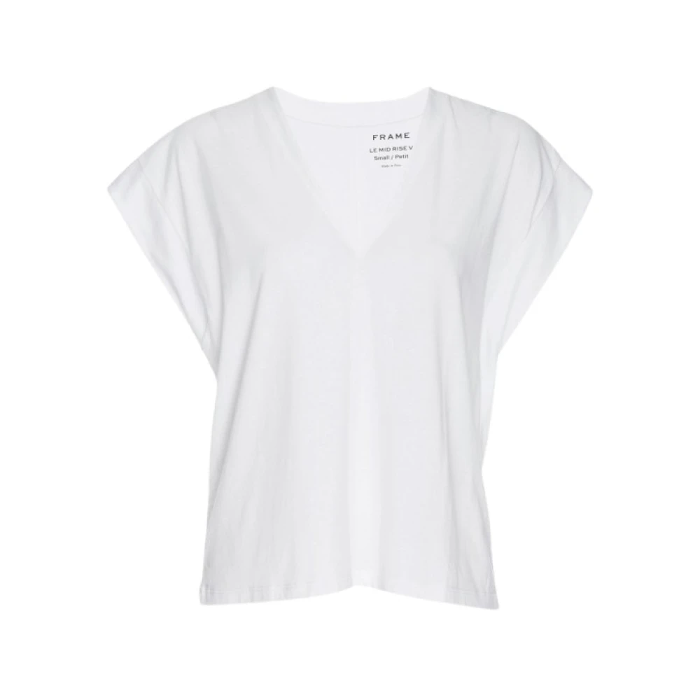 Frame T-Shirts White Dames