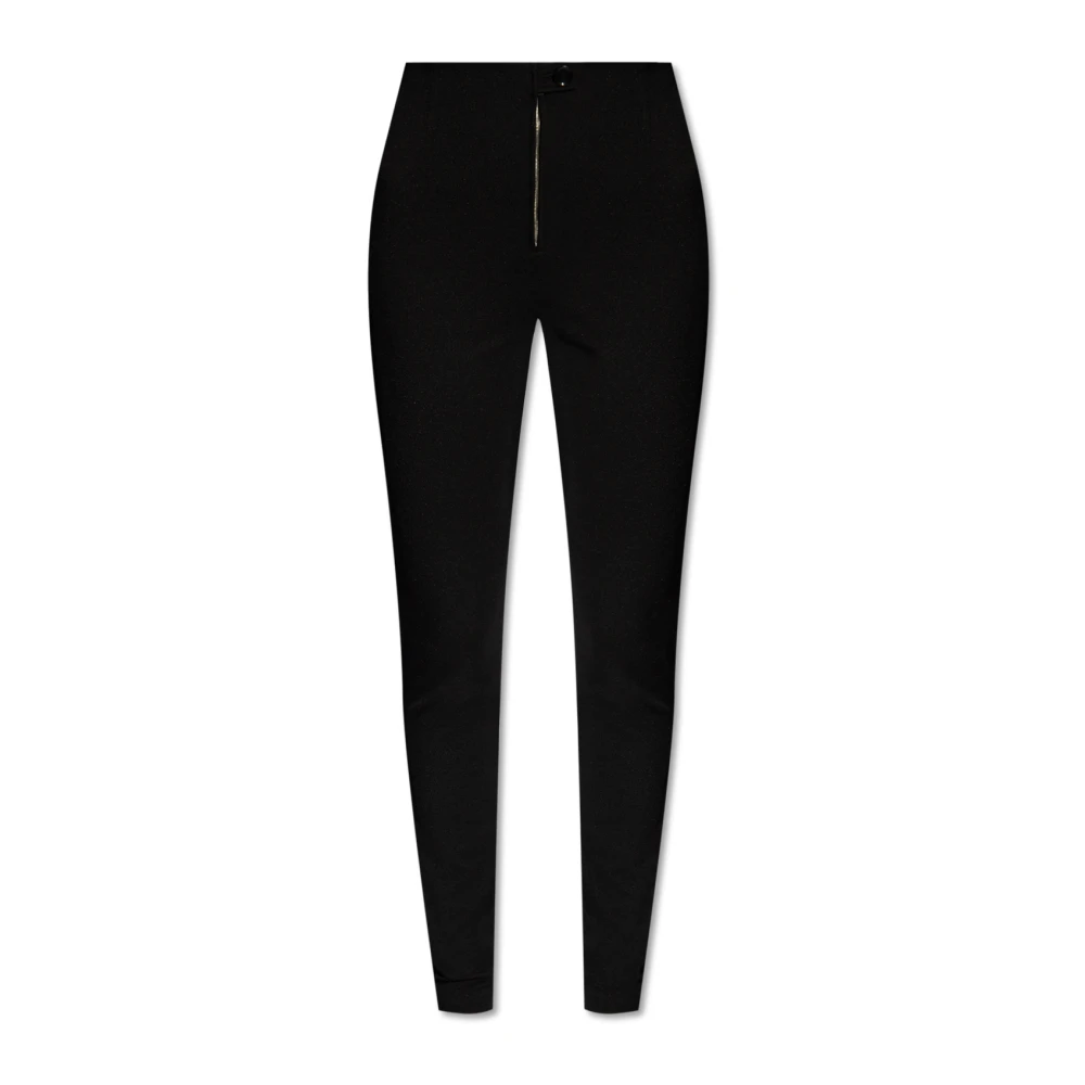 Alaïa Hoge taille broek Black Dames