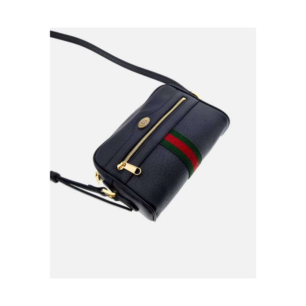 Gucci Ophidia Bandolier Tas Black Dames