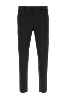 black-stretch-cotton-blend-pant