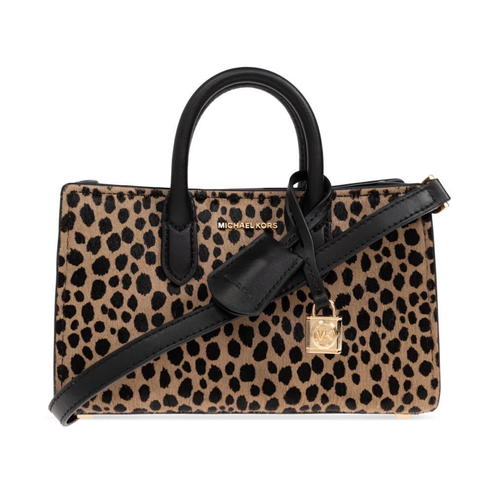 Michael Kors Multikleur Schoudertas met Magneetsluiting Multicolor Dames