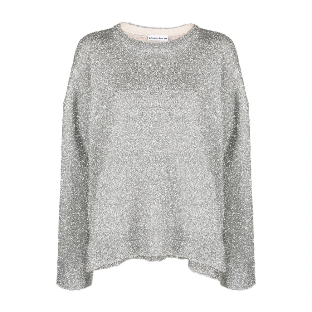 Paco Rabanne Stijlvolle Sweaters Gray Dames