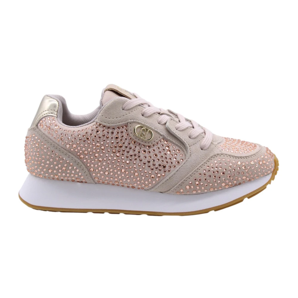 Liu Jo Beige Stilren Sneaker För Män Och Kvinnor