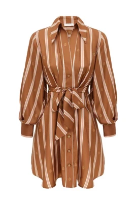 Emblem Tuck Mini Dress