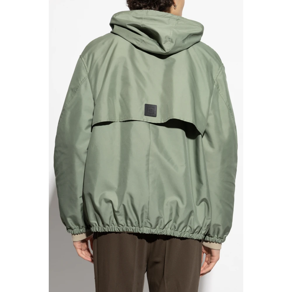 Lanvin Jas met logo Green Heren