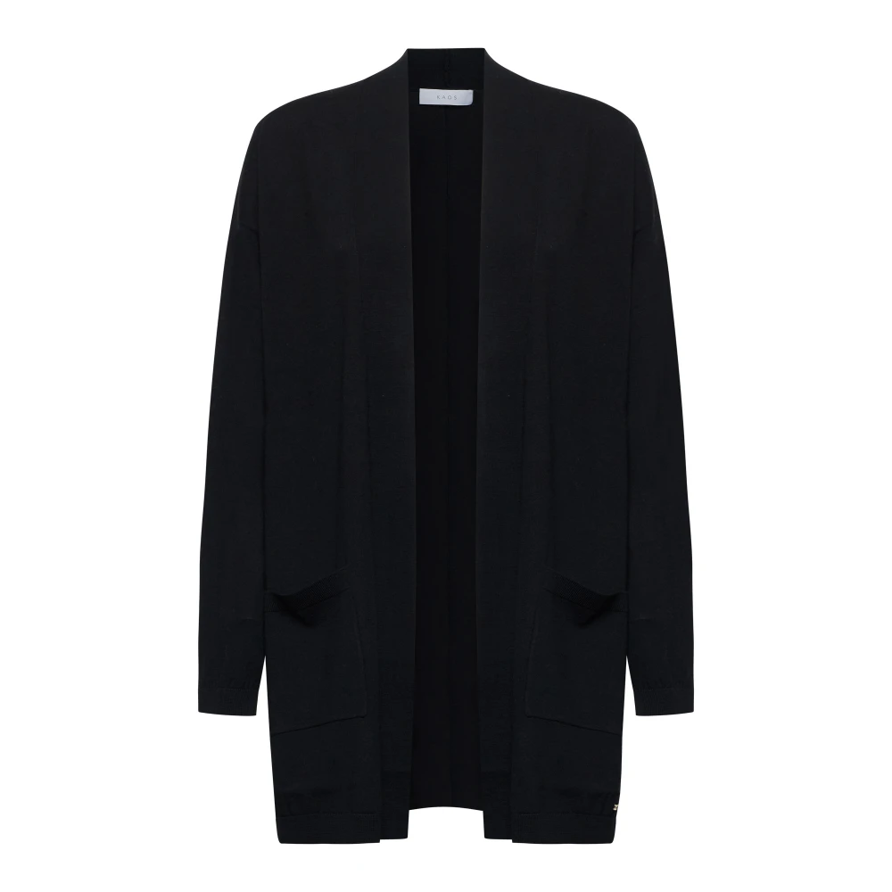 Kaos Zwarte Sweaters Collectie Black Dames
