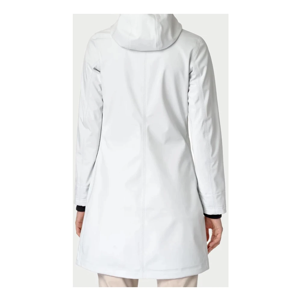 K-way Witte Driekwartlengte Damesjas White Dames