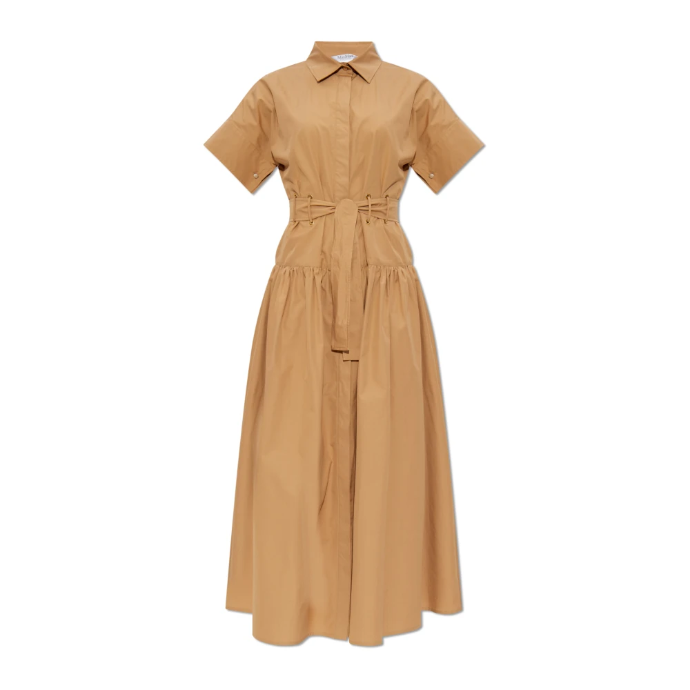 Max Mara Jurk Agoraio Beige Dames