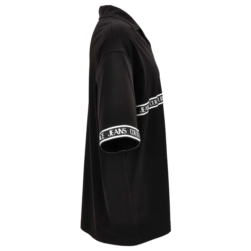 Versace Jeans Couture Stijlvolle T-shirts en Polos Black Heren