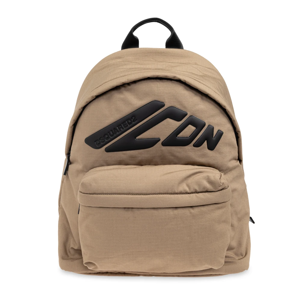 Dsquared2 Rugzak met logo Beige Heren