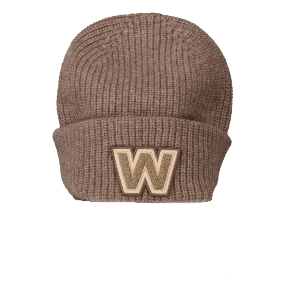 Max Mara Weekend Bruine Alben Beanie Muts Brown Dames