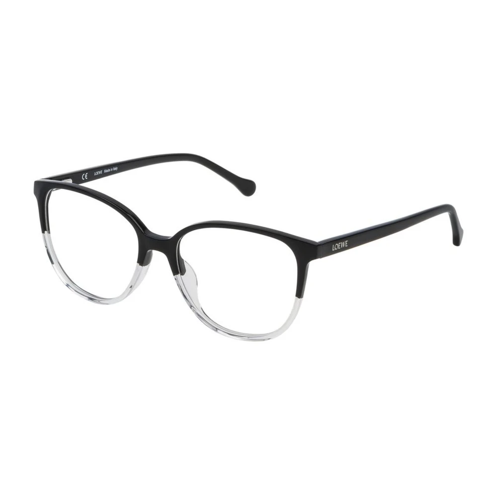 Loewe Zwarte Acetaatframe Bril Black Dames