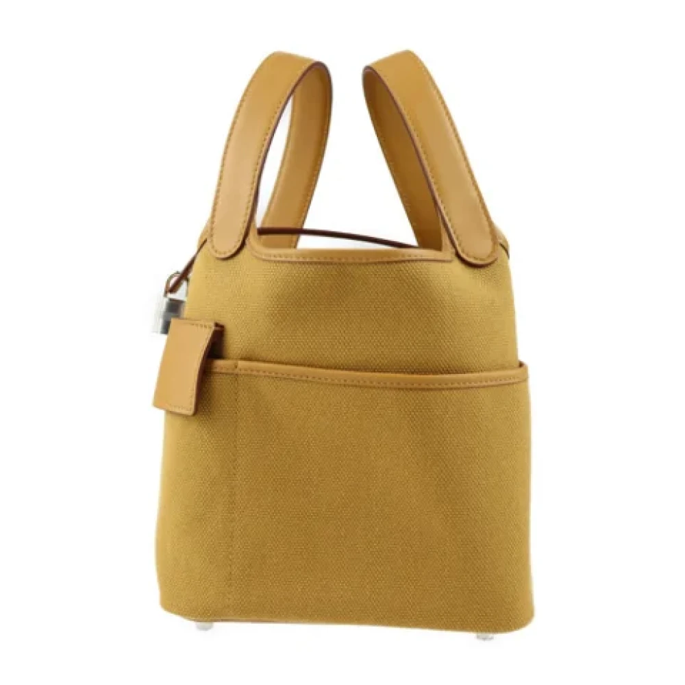 Hermès Vintage Pre-owned Canvas totes Beige Dames