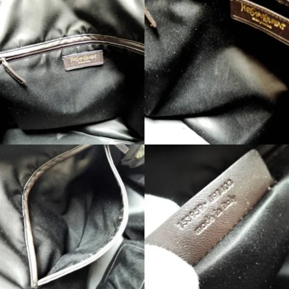Yves Saint Laurent Vintage Pre-owned Fabric totes Green Dames