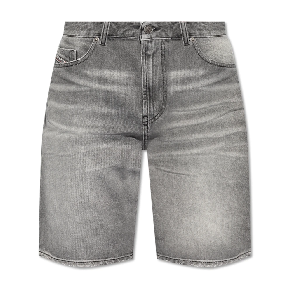 Diesel Denim shorts `D-Fin` Gray Heren