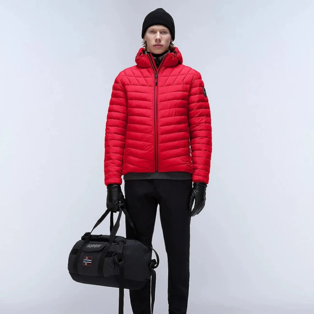 Napapijri Stijlvolle Winterjas Lapaz H Red Heren