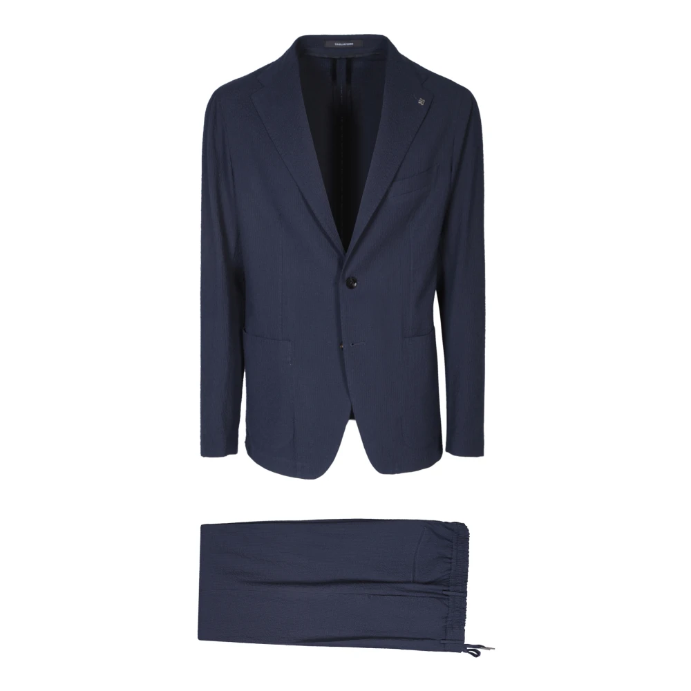 Tagliatore Herenkledingpak Blauw Ss24 Blue Heren