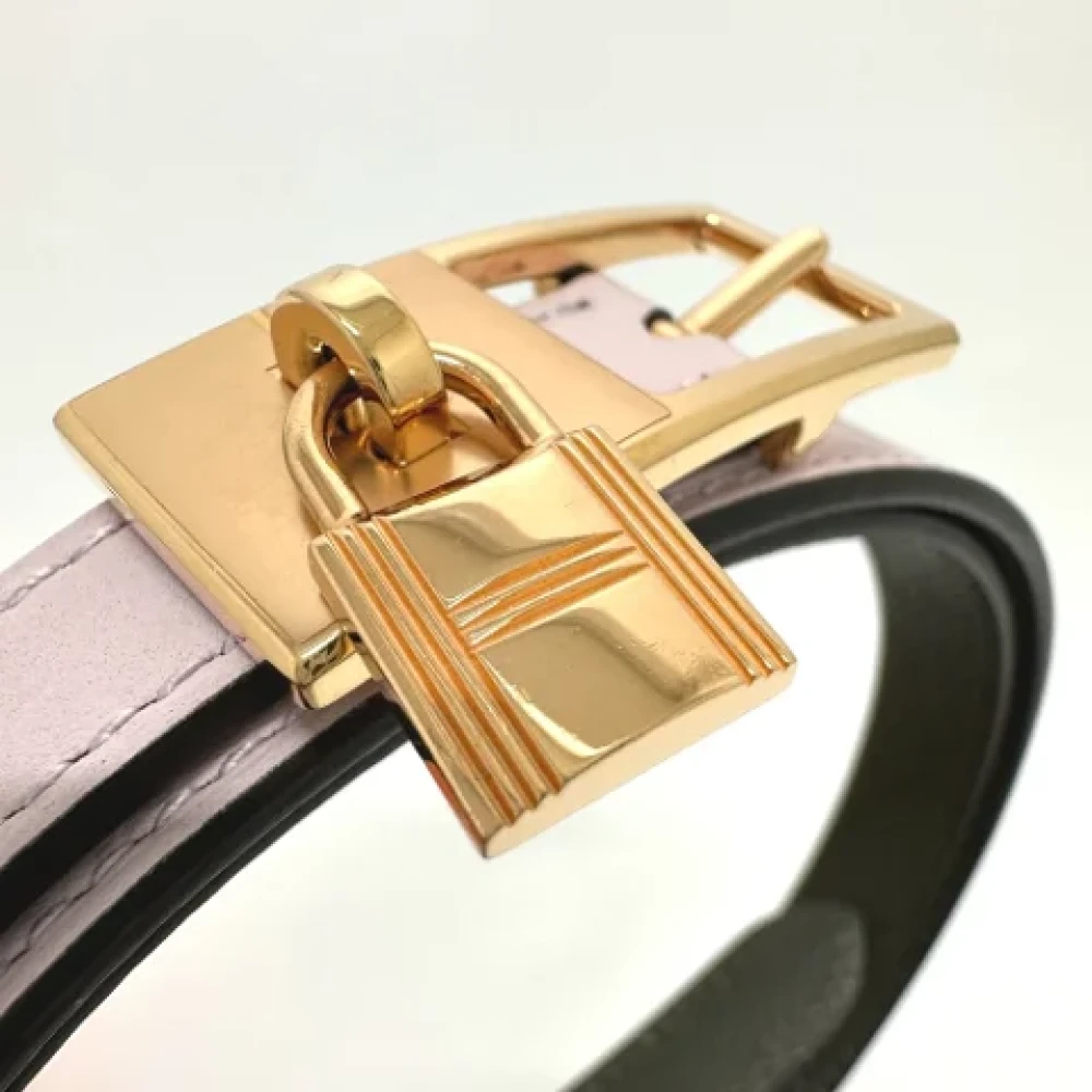 Hermès Vintage Pre-owned Leather belts Pink Dames
