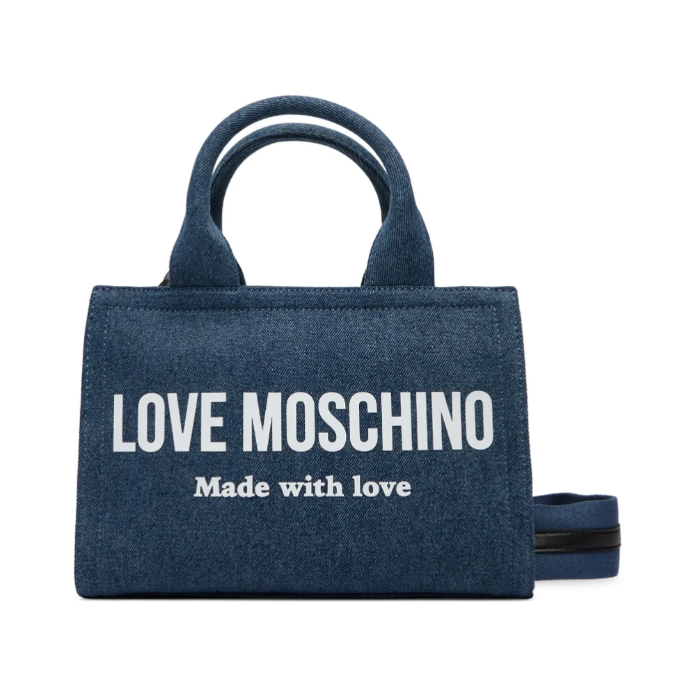 Love Moschino Damen Blau Taschen, One Sizegröße:
