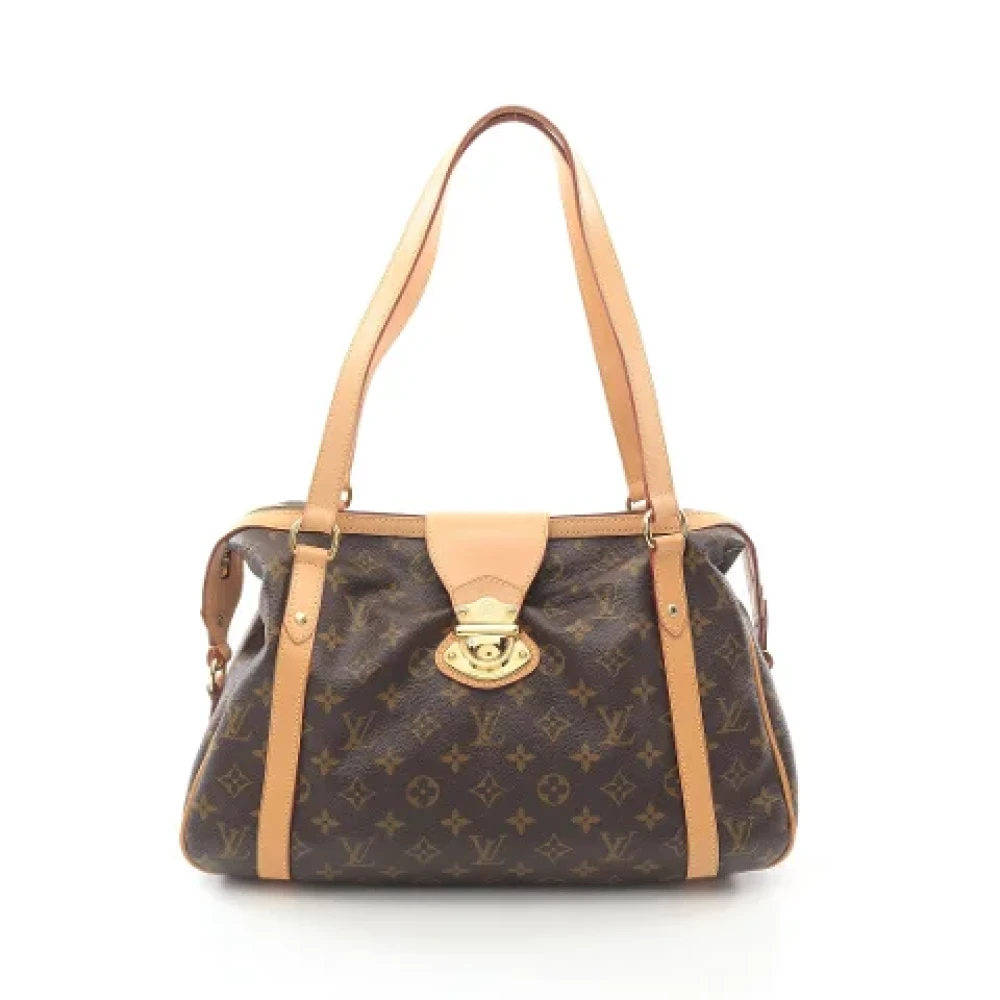 Louis Vuitton Vintage Pre-owned Leather louis-vuitton-bags Brown Dames
