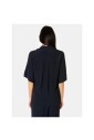 chemise-a-manches-courtes-en-cupro-bleu