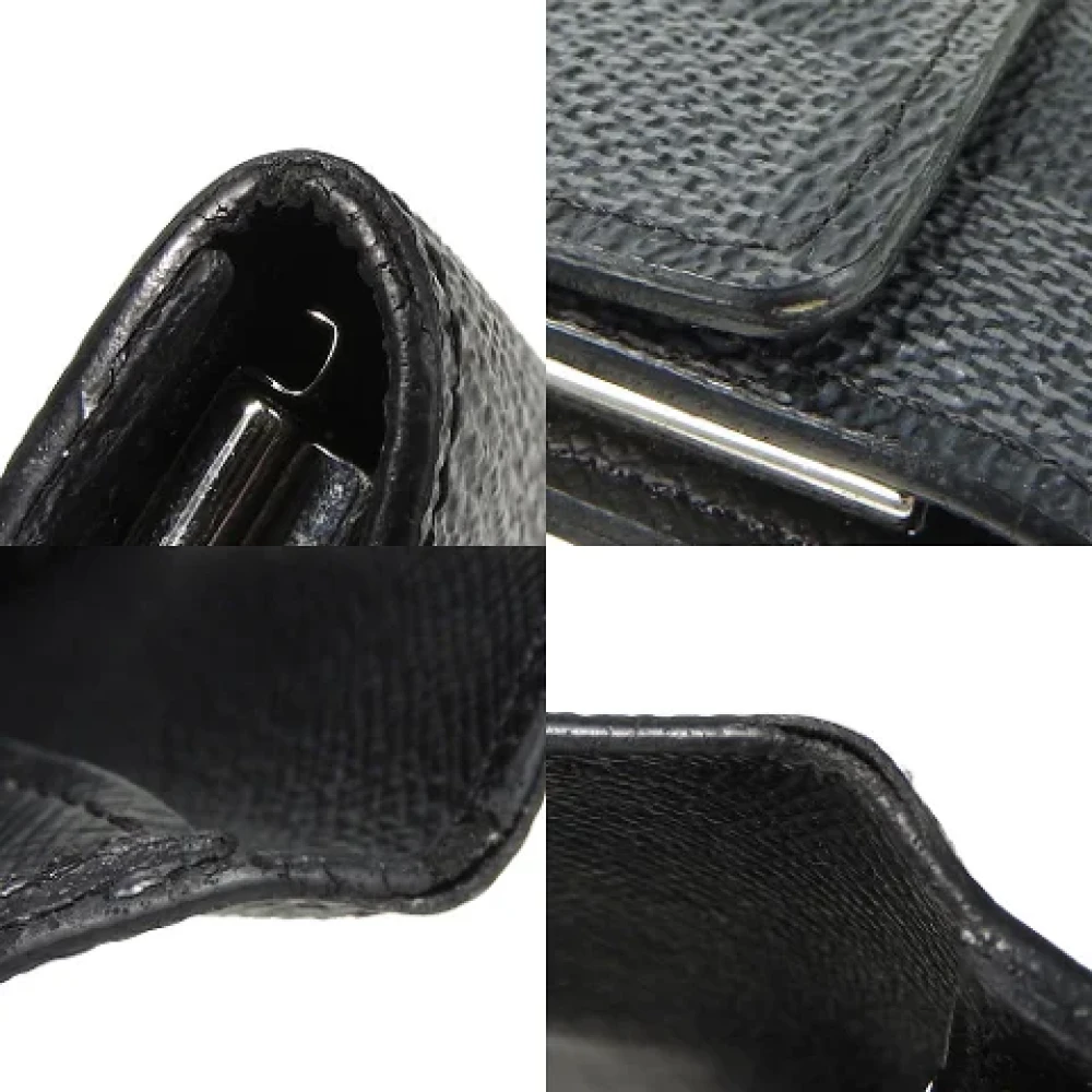 Louis Vuitton Vintage Pre-owned Canvas key-holders Black Dames