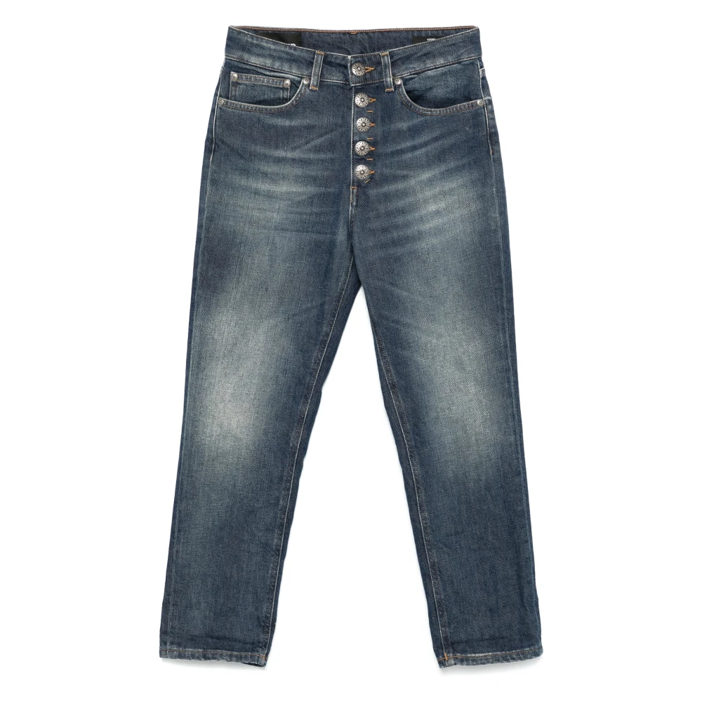 Dondup Juweel Versierde Broek Blue Dames