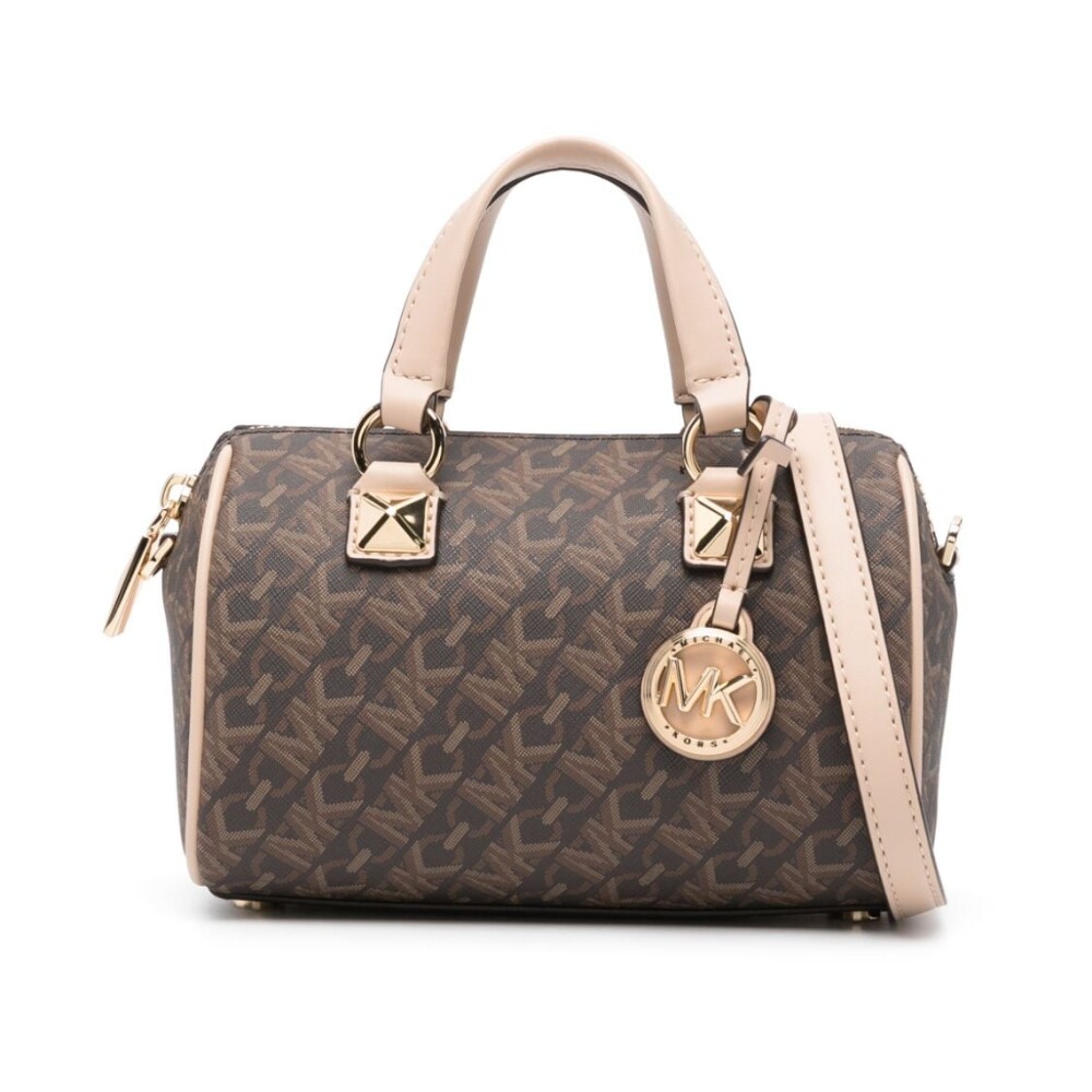 Bruine Monogram Faux Leren Tas Michael Kors Dames Miinto.be