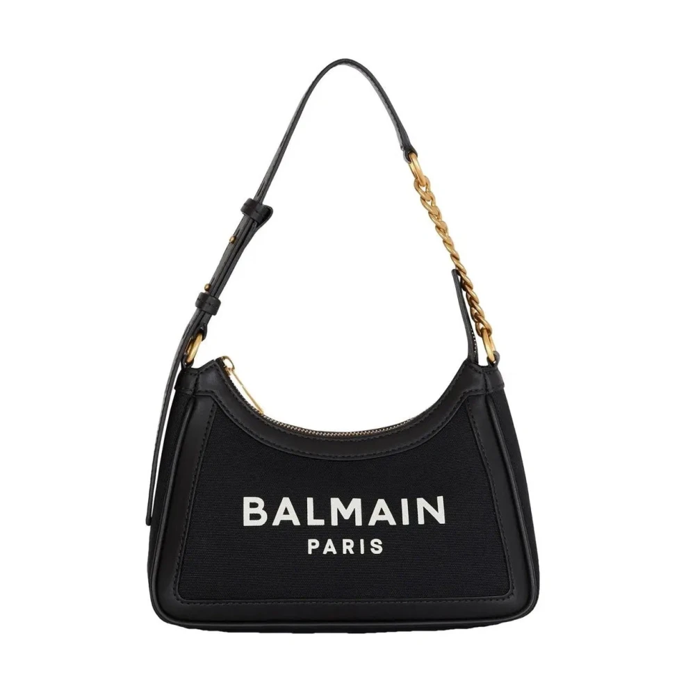 Balmain Black B-Army Shoulder Bag - Female - Shoulder Bags - One Size - Bags