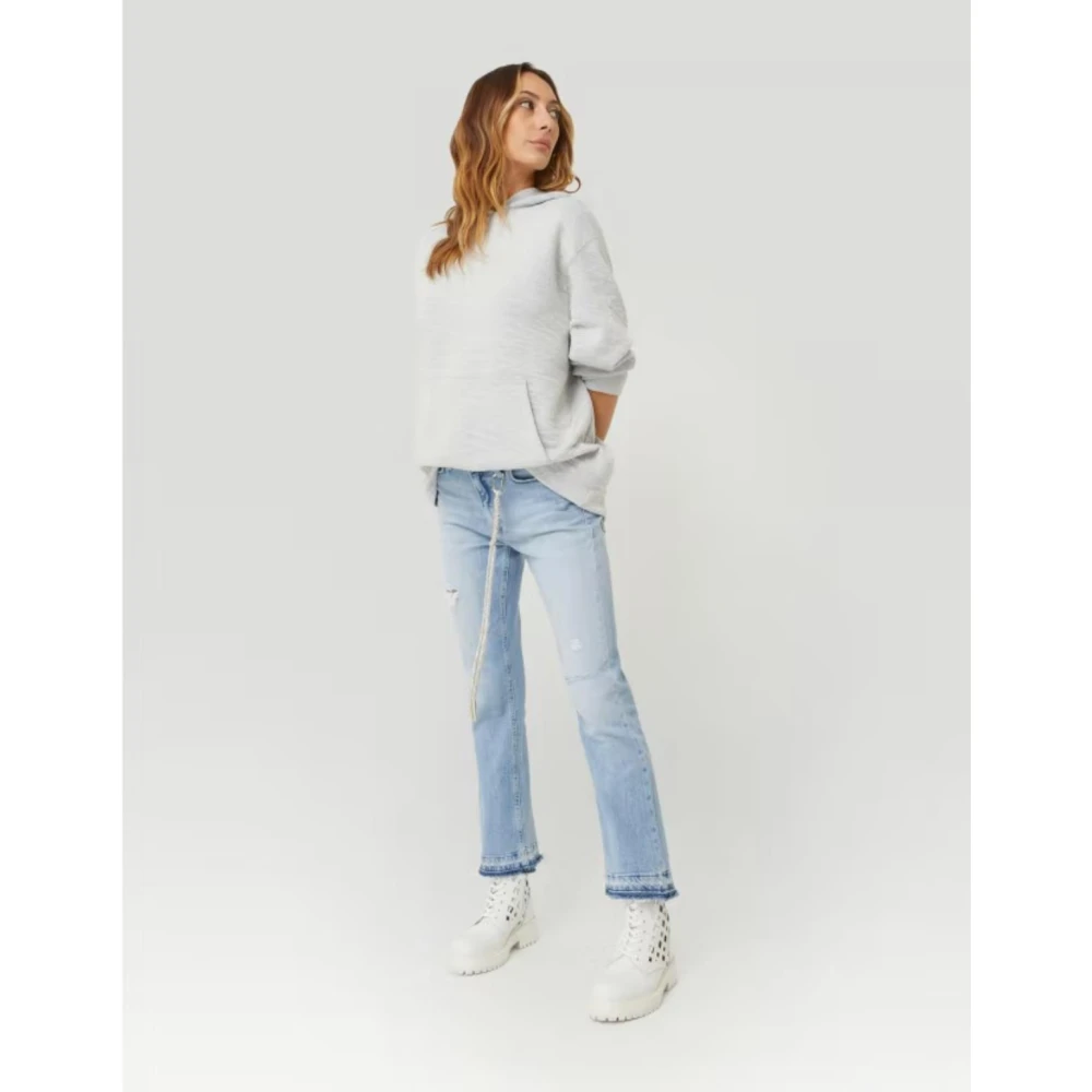 Dondup Open Mandy Orlo Jeans Blue Dames