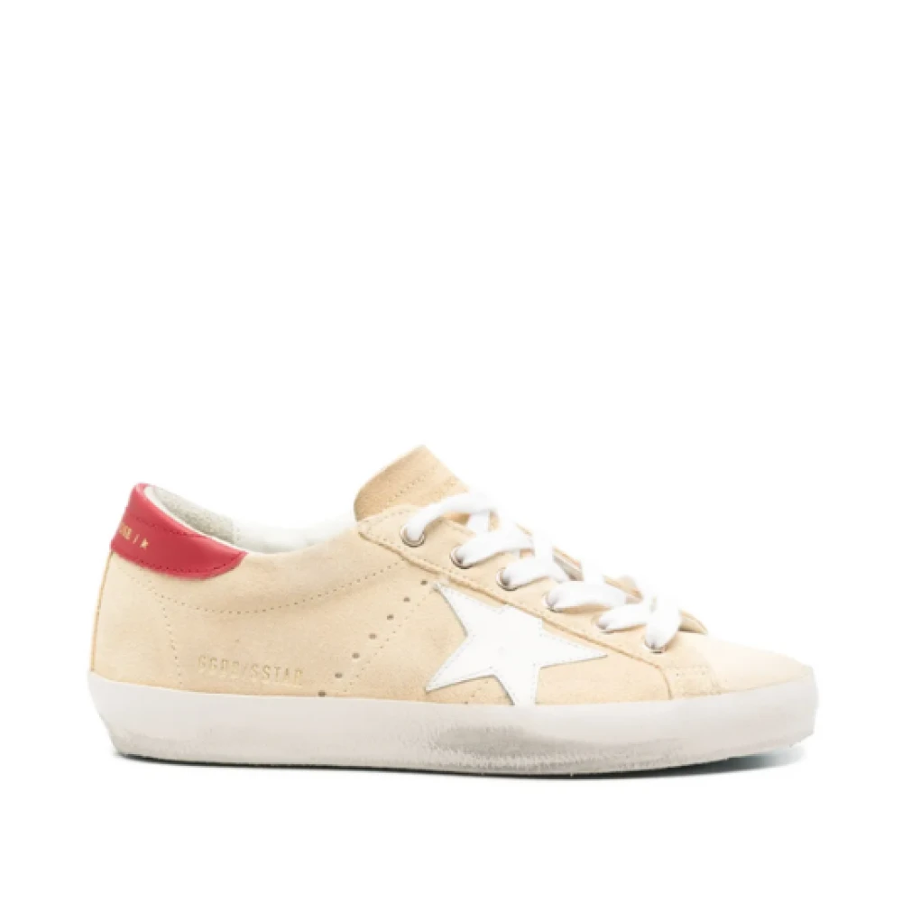 Golden Goose Lage Top Ster Sneakers Dames Schoenen Beige