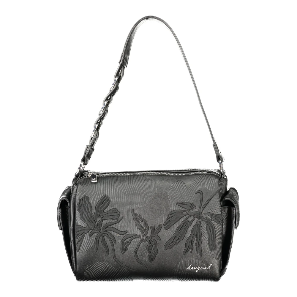 Desigual Women's Black Shoulder Bags, One Size, Mirenis Habana Bag