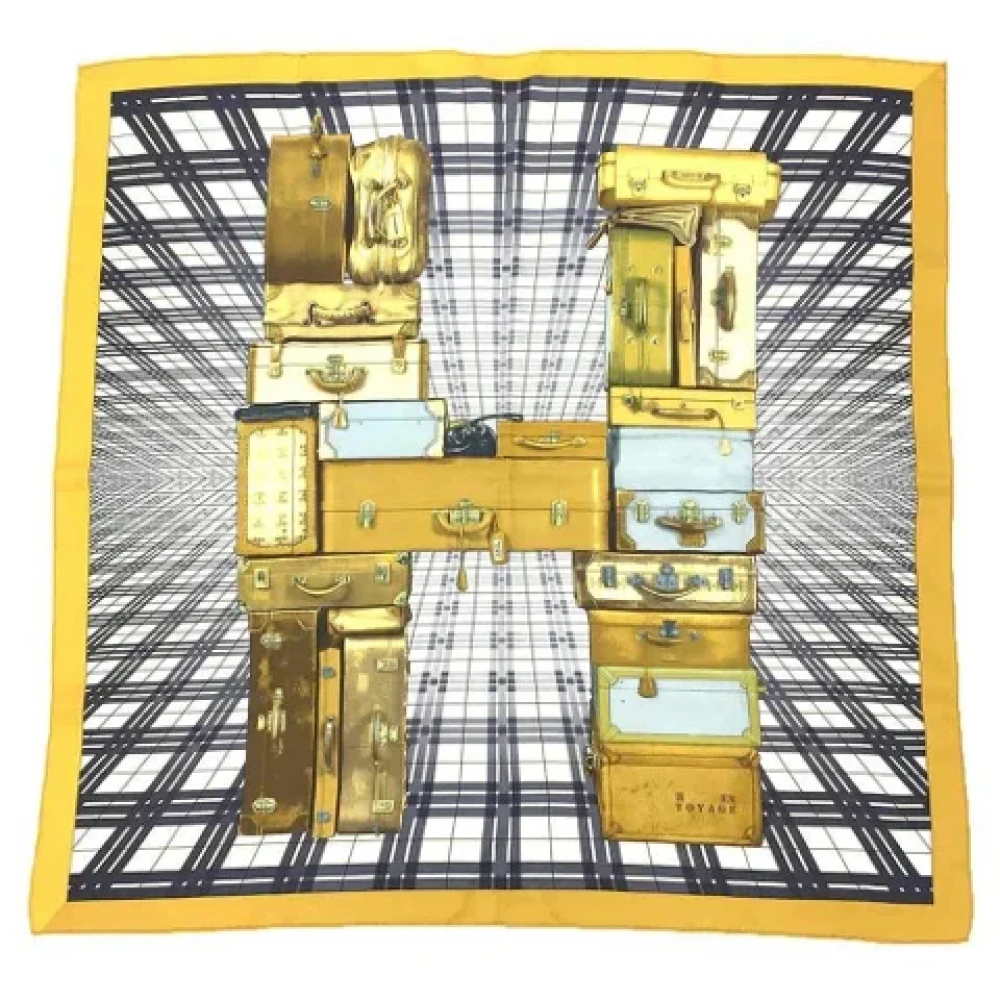Pre-owned > Pre-owned Accessories > Pre-owned Scarves - - Hermès Vintage - Modalova