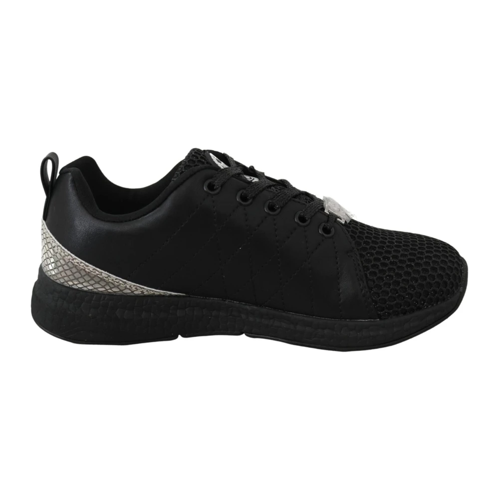 Plein Sport Women's Black Running Shoes, 6 Uk, Polyester Runner Gisella Trainers Shoes