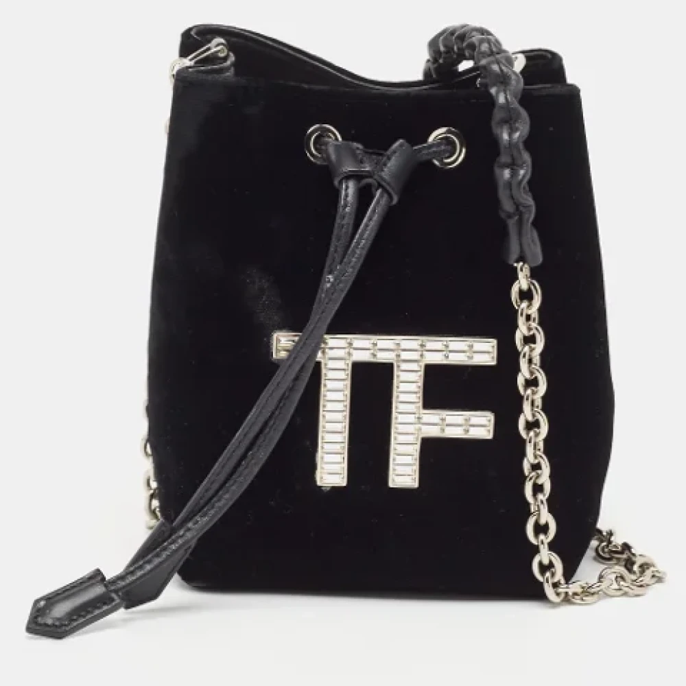 Tom Ford Pre-owned Leather totes Black Dames