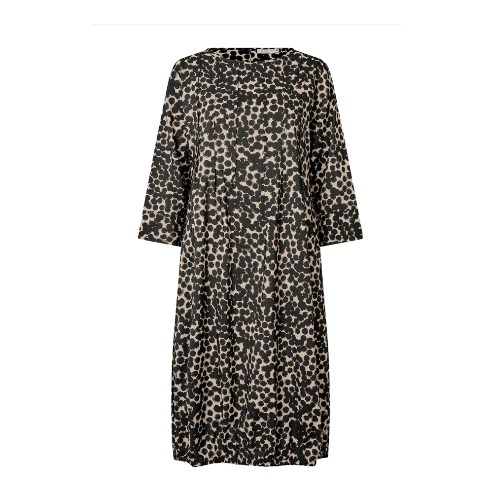 Masai Elegante Ballonjurk met Zakken Black Dames