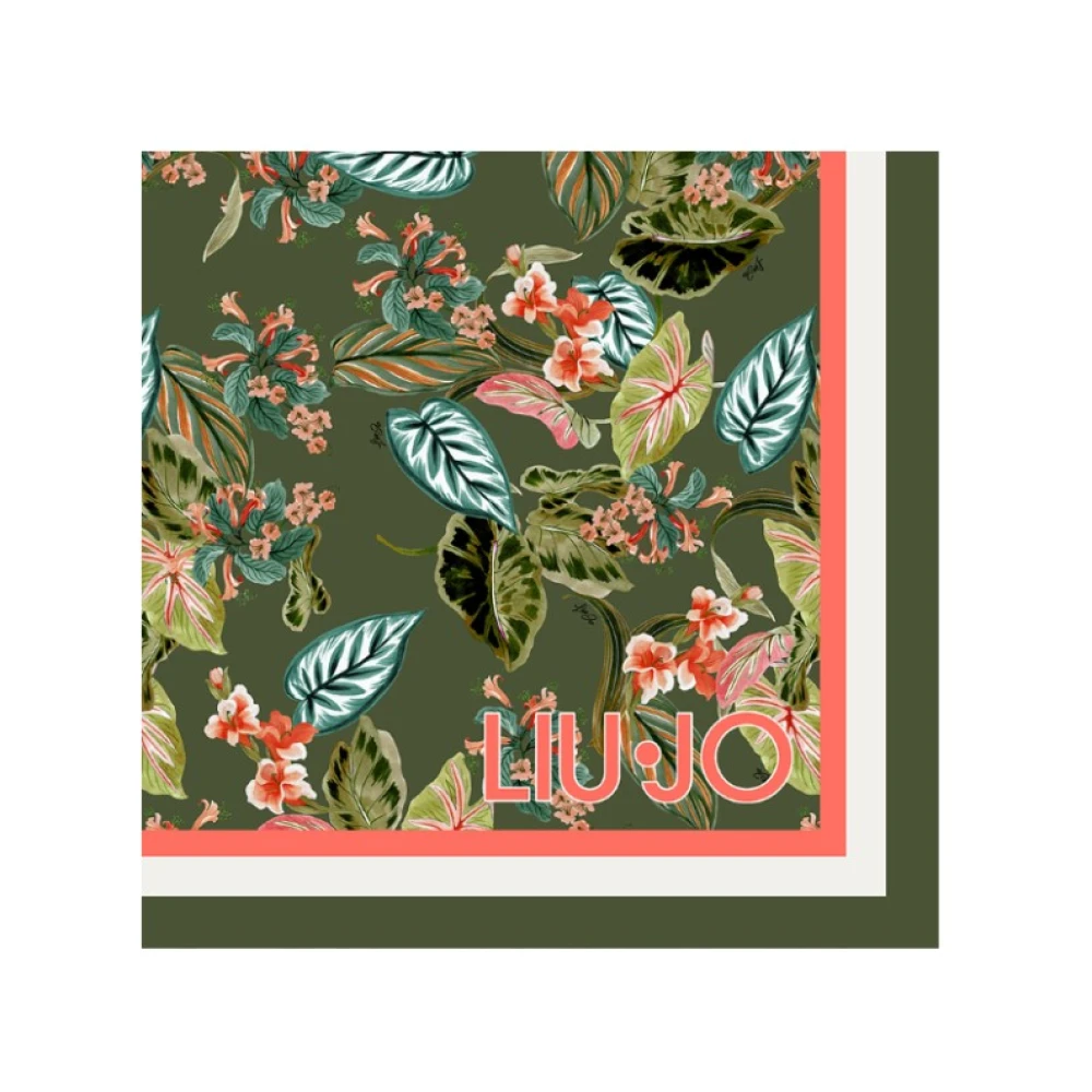 Liu Jo Stijlvolle Strand Pareo Wikkel Multicolor Dames