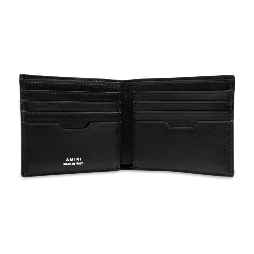 Amiri Portemonnee met logo Black Heren