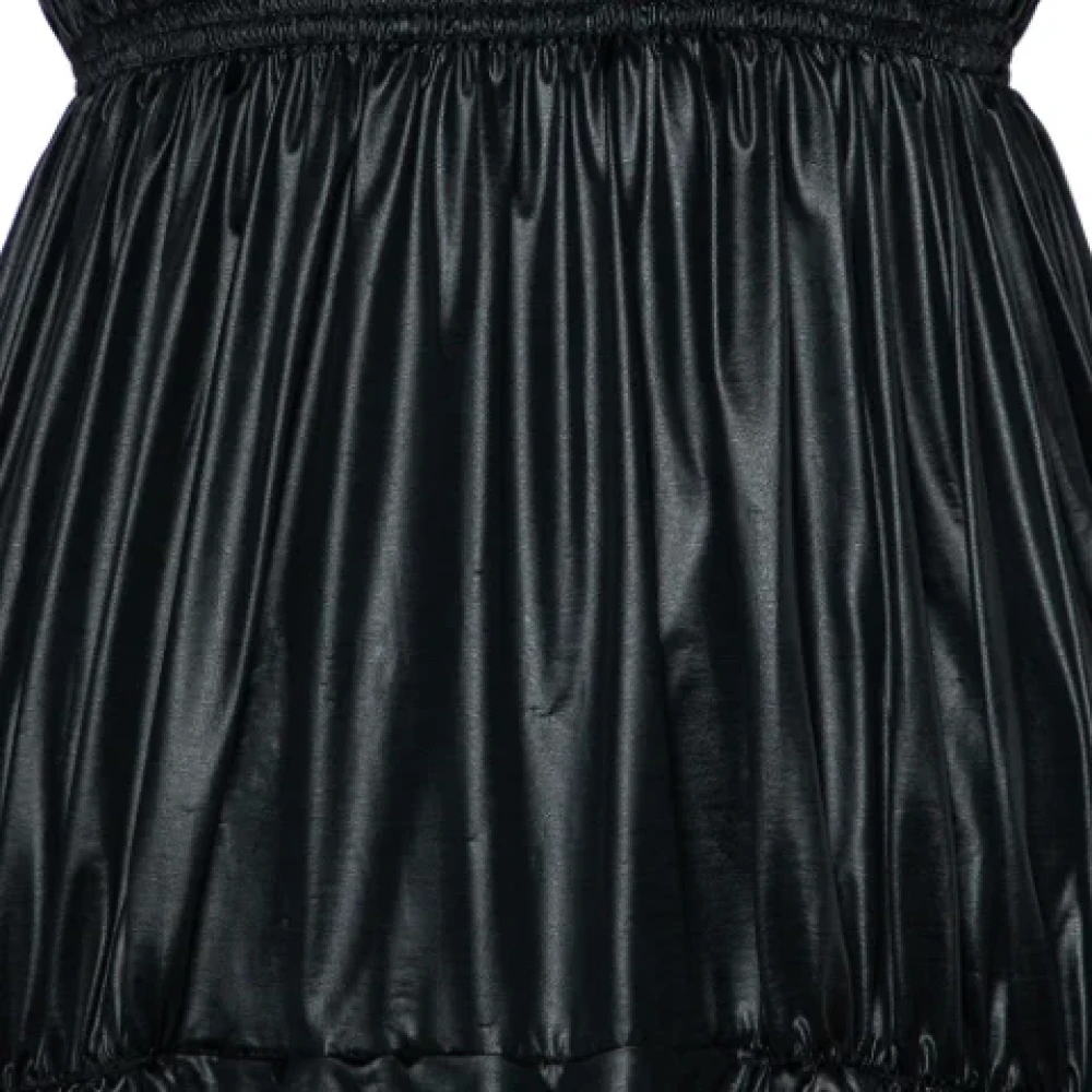 Fendi Vintage Pre-owned Polyester dresses Black Dames