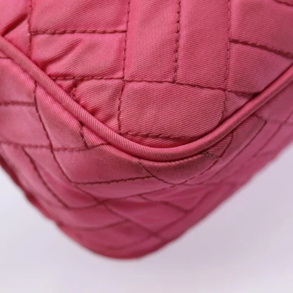 Prada Vintage Pre-owned Fabric prada-bags Pink Dames