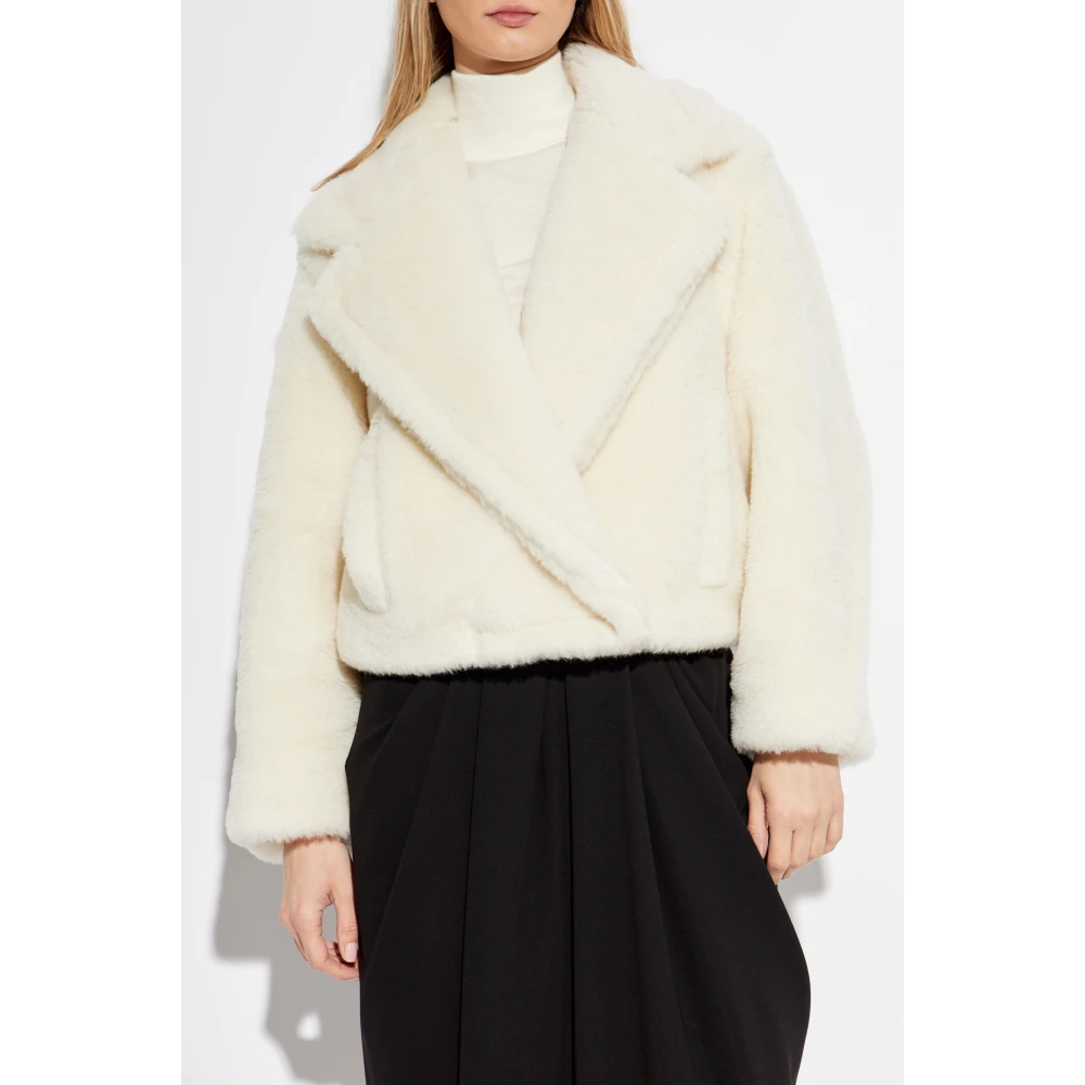 Max Mara Bontjas Oggeri Beige Dames