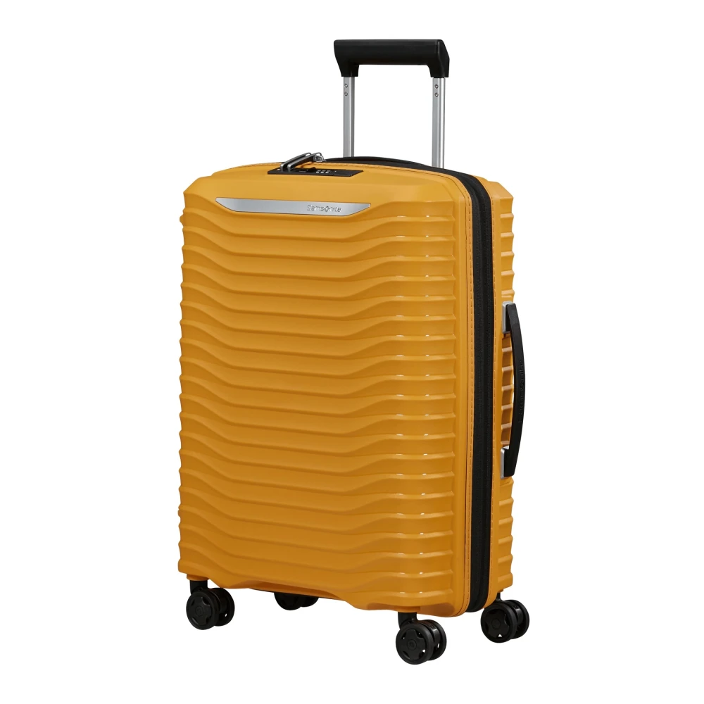 Samsonite Unisex Yellow Trolley Luggage With Tsa Lock